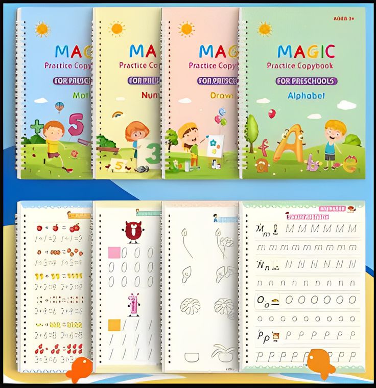 WriteMagic Practice Book